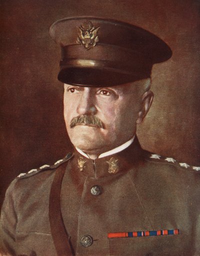 Generale John Joseph Pershing, 1914-19 da Henry Walter Barnett